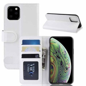 iPhone 11 Pro ケース iPhone 11 Pro Case iPhone 11 Pro 手帳型 スマホケース [カラー：ホワイト] 送料無料 電化製品 