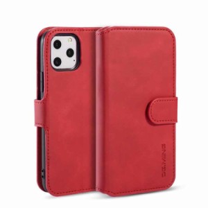 iPhone 12/12Pro ケース iPhone 12/12Pro Case iPhone 12/12pro 手帳型 スマホケース [カラー：レッド] 送料無料 電化製品 