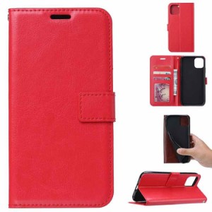 iPhone 12/12Pro ケース iPhone 12/12Pro Case iPhone 12/12pro 手帳型 スマホケース [カラー：レッド] 送料無料 電化製品 