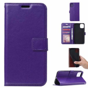 iPhone 12/12Pro ケース iPhone 12/12Pro Case iPhone 12/12pro 手帳型 スマホケース [カラー：パープル] 送料無料 電化製品 