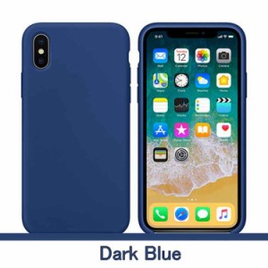 iPhone 8/7 Plus ケース iPhone 8/7 Plus Case iPhone 8/7 Plus 背面型 スマホケース [カラー：ダークブルー] 送料無料 電化製品 