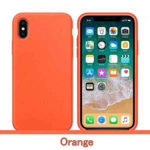 iPhone 8/7 Plus ケース iPhone 8/7 Plus Case iPhone 8/7 Plus 背面型 スマホケース [カラー：オレンジ] 送料無料 電化製品 