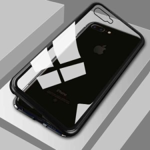 iPhone 8/7 Plus ケース iPhone 8/7 Plus Case iPhone 8/7 Plus アルミ合金 背面型 スマホケース [カラー：ブラック] 送料無料 