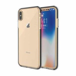 iPhone XS/X ケース iPhone XS/X Case iPhone XS/X TPU スマホケース [カラー：ブラック] 送料無料 電化製品 