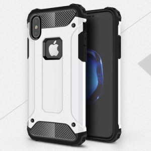 iPhone XS/X ケース iPhone XS/X Case iPhone XS/X 背面型 スマホケース [カラー：ホワイト] 送料無料 電化製品 