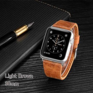 Apple Watch バンド Apple Watch Band Apple Watch band 38mm [カラー：ライトブラウン] 送料無料 電化製品 