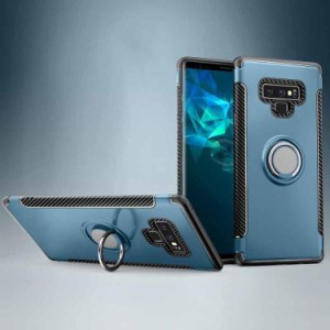 Galaxy Note 9 ケース Galaxy Note 9 背面型 スタンド機能 スマホケース [カラー：ブルー] Galaxy Note 9 Case 送料無料 電化製品 