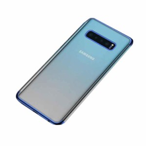 Galaxy S10 ケース Galaxy S10 背面型 スマホケース [カラー：ブルー] Galaxy S10 Case 送料無料 電化製品 