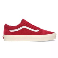 VANS バンズ オールドスクール (Pig Suede) [サイズ：26cm(US8)] [カラー：チリペッパー×トゥルーホワイト] #VN0A4U3B18N 靴 