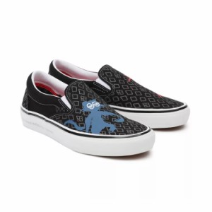 VANS バンズ スケート スリッポン (Krooked By Natas For Ray) [サイズ：29cm(US11)] [カラー：ブラック] #VN0A5FCAAPM 靴 