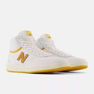 NEW BALANCE ニューバランス ヌメリック NM440HJR [サイズ：28.0cm (US10.0) Dワイズ] [カラー：ホワイト×イエロー] 靴 