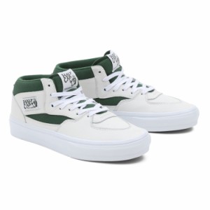 VANS バンズ スケート ハーフキャブ [サイズ：29.0cm(US11.0)] [カラー：ホワイト×グリーン] #VN0A5FCDWGR  2023SS靴 