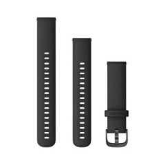 ガーミン GARMIN Quick Release バンド 18mm ベルト交換キット シリコン [カラー：ブラック×スレート] #010-12932-05  ガーミン