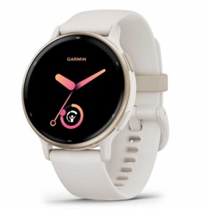 ガーミン GARMIN vivoactive5(ヴィヴォアクティブ5) 日本語正規版 [カラー：アイボリー×クリームゴールド] #010-02862-41  2023FW