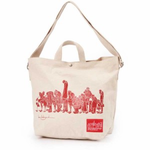 マンハッタンポーテージ MANHATTAN PORTAGE フォート ワドワース ショルダー バッグ M キャンバスアート 2022 [W41/27.5×H34×15cm] #MP