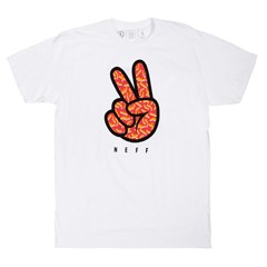 在庫処分 ネフ SQUIGGS PEACE TEE [サイズ：S] [カラー：WHITE] #19H29002 NEFF 送料無料 衣料品・布製品・服飾用品 