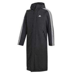 アディダス ADIDAS ライト インサレーテッドコート(メンズ) [サイズ：M] [カラー：ブラック×ホワイト] #IZH00-GF0000 