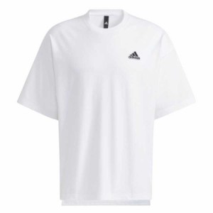 アディダス ADIDAS メンズ 半袖 Tシャツ ロゴワッペンTシャツ [サイズ：L] [カラー：ホワイト] #BU627-HA3646 