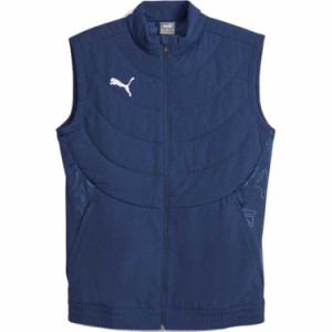 プーマ PUMA メンズ サッカー INDIVIDUAL ウィンターライズ ベスト [サイズ：M] [カラー：ペルシャンブルー] #658888-01 送料無料 