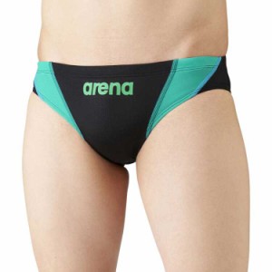 アリーナ ARENA リミック メンズ競泳用水着 [サイズ：L] [カラー：ブラック×グリーン] #ARN-1027M-BKGN 送料無料 