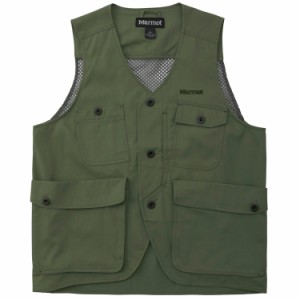 マーモット バーナビーベスト(メンズ) [カラー：スモークカーキ] [サイズ：M] #TOMSJK09-SKH MARMOT 送料無料 Burnaby Vest 