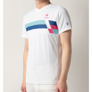 ルコックスポルティフ ネオヘリテージゲームシャツ(メンズ) [サイズ：L] [カラー：ホワイト] #QTMTJA00-WHT LE COQ SPORTIF 