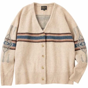 ペンドルトン PENDLETON ワイドカーディガン(レディース) [カラー：ブラウン(HARDING)] [サイズ：フリー] #19801879-013 送料無料 