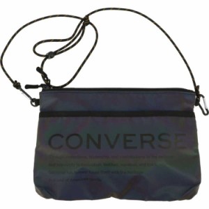 コンバース CONVERSE リフレクターサコッシュ [カラー：ブラック] [サイズ：19×28cm] #C2156053-1900R 送料無料 