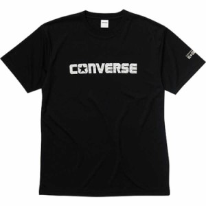 コンバース CONVERSE プリントTシャツ(メンズ) [サイズ：S] [カラー：ブラック×シルバー] #CB231356-1913 送料無料 