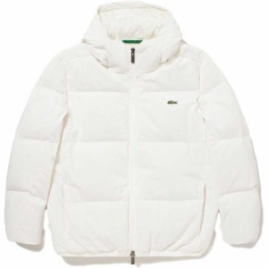 ラコステ LACOSTE ピケダウンジャケット(メンズ) [サイズ：S(048)] [カラー：ホワイト] #BH102LJ-99-70V  2023FW送料無料 