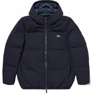 ラコステ LACOSTE ピケダウンジャケット(メンズ) [サイズ：S(048)] [カラー：ネイビーブルー] #BH102LJ-99-166 送料無料 