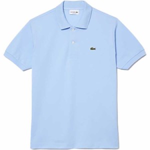 ラコステ LACOSTE メンズ L.12.12 ポロシャツ 無地 半袖 [サイズ：L(5)] [カラー：ライトブルー] #L1212LJ-99-HBP 送料無料 