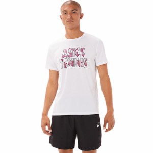 アシックス ASICS テニス ショートスリーブトップ メンズ半袖Tシャツ [サイズ：S] [カラー：ブリリアントホワイト] #2041A205-100 