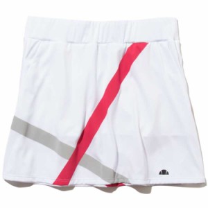 エレッセ ELLESSE コートラインスカート [サイズ：M] [カラー：ホワイト] #EW221352-W 送料無料 スポーツ・アウトドア 