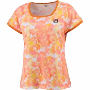 フィラ FILA ゲームシャツ(レディース) [サイズ：M] [カラー：オレンジ] #VL2622-22  2023SS送料無料 スポーツ・アウトドア 