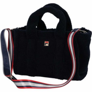 FILA ボアミニバッグ(レディース) [カラー：フィラネイビー] [サイズ：W28×H21×D13cm(7.64 L)] #VL9294-20  2023FW送料無料 