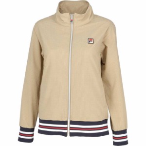 フィラ フルジップジャケット(レディース) M ベージュ #VL2853-03 送料無料 FILA 