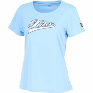 フィラ FILA アップリケTシャツ(レディース) [サイズ：M] [カラー：ペールブルー] #VL2866-10A 送料無料 スポーツ・アウトドア 