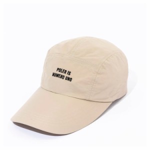 ポーラー POLeR 5P NYLON LONGVISOR CAP [カラー：BEIGE] #231MCV0045-BEG  2023SS送料無料 スポーツ・アウトドア 