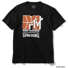 スポルディング SPALDING Tシャツ(メンズ) MTV バスケットボール [サイズ：M] [カラー：ブラック] #SMT200010 送料無料 