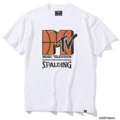 スポルディング SPALDING Tシャツ(メンズ) MTV バスケットボール [サイズ：L] [カラー：ホワイト] #SMT200010 
