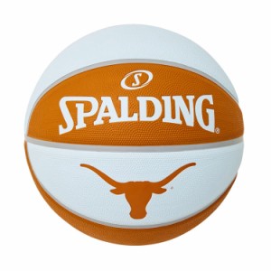 スポルディング SPALDING テキサス・ロングホーンズ HOOKEM マーク ラバー バスケットボール 7号球 #84-916J 