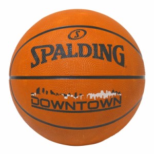 スポルディング SPALDING ダウンタウン ラバー バスケットボール 7号球 #84-363Z スポーツ・アウトドア 