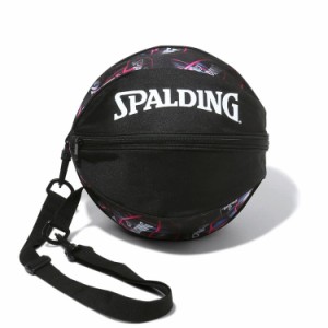 スポルディング ボールバッグ マーブル ブラックネオン(バスケットボール1個入れ) #49-001MBN SPALDING 送料無料  ポイント10倍