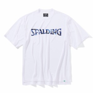 スポルディング SPALDING Tシャツ(メンズ) タイダイコートロゴ [サイズ：M] [カラー：ホワイト] #SMT23001 スポーツ・アウトドア 