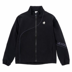 ルコックスポルティフ LE COQ SPORTIF 【池田エライザ着用】ヒートナビクロス スタンドジャケット (レディース) [L] #QMWWJF21-BK  2023F