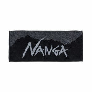 NANGA ナンガロゴフェイスタオル [カラー：Mグレー] [サイズ：34×80cm] #N1FTMY65-M.GRY  2023SSスポーツ・アウトドア 