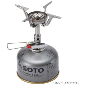 新富士バーナー SHINFUJI BURNER SOTO アミカス SOD-320 [サイズ：外形(使用時)幅76×奥行100×高さ86mm] #SOD-320 送料無料 