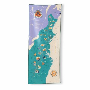 ノマディックス NOMADIX THE NOMADIX TOWEL [カラー：AppalachianTrailMap] [サイズ：72×184cm] #1700010133222  2023FW送料無料 