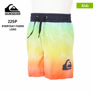 【9/26より順次発送】 QUIKSILVER/クイックシルバー キッズ サーフパンツ EQKJV03198 ボードショーツ サーフショーツ 水着 海水パンツ 海